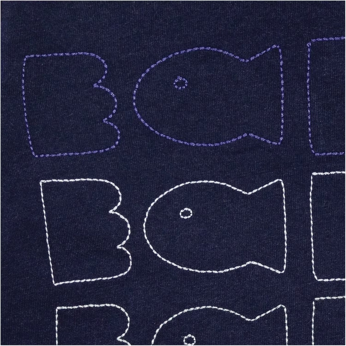 EARTH KID TSHIRT - NAVY/OUTLINE - 5Y