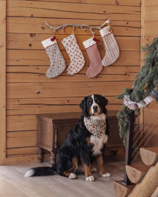 Noel Stocking - Holiday Floral