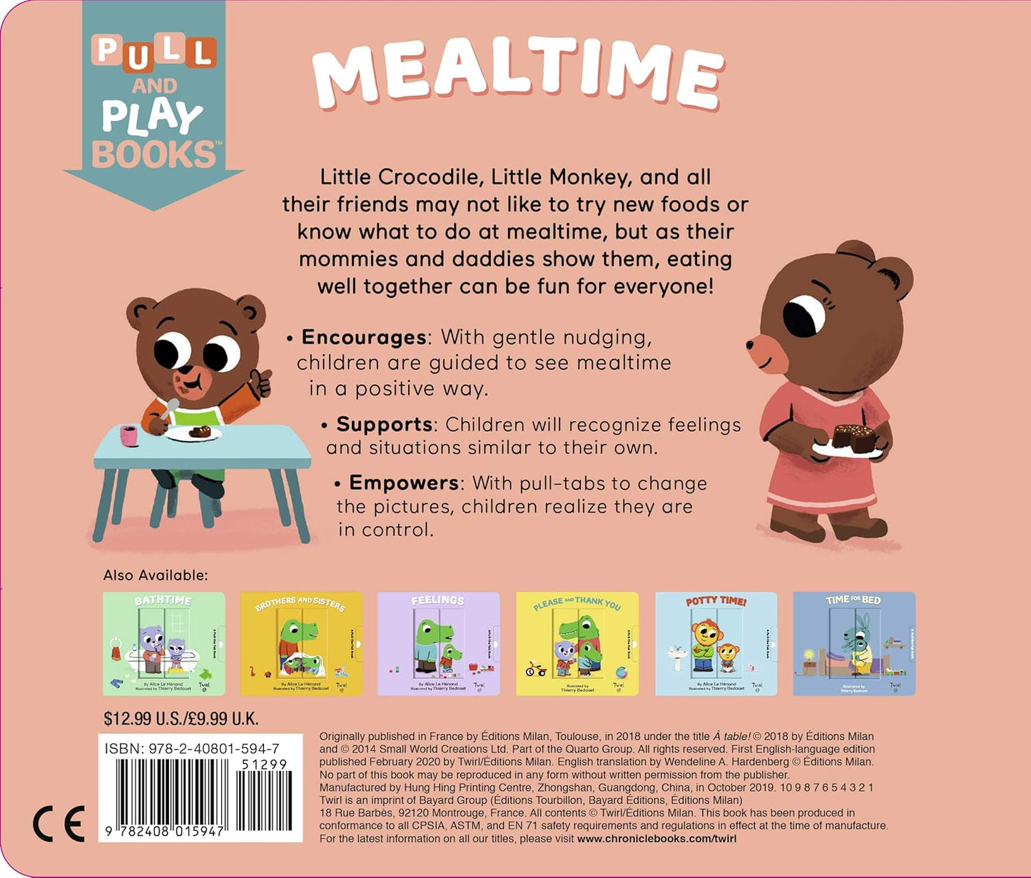 Mealtime: A Pull-the-Tab Book