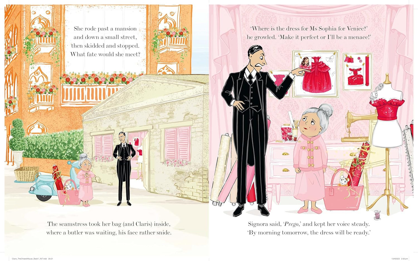 Claris- Pasta Disaster Book