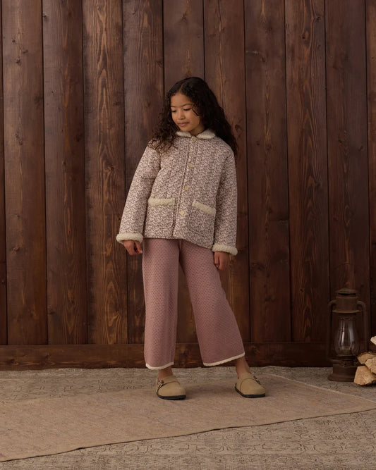 Pointelle Knit Pant