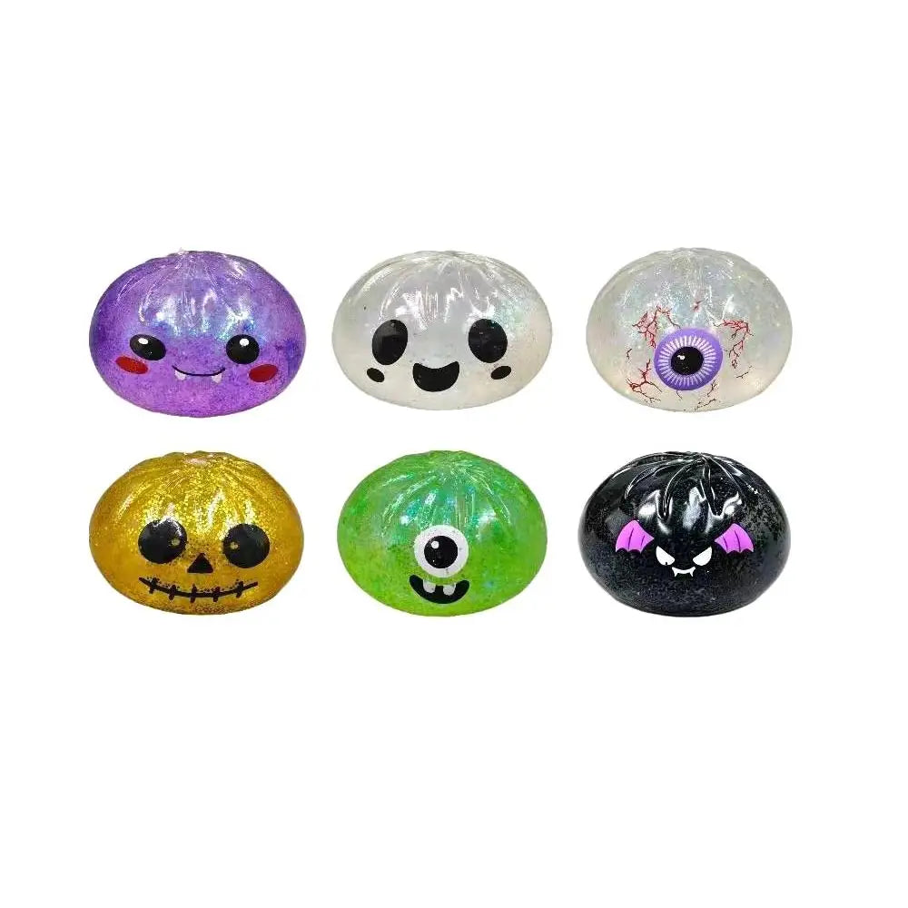 Halloween Glitter Bao Bun Dumpling Squeeze Toy