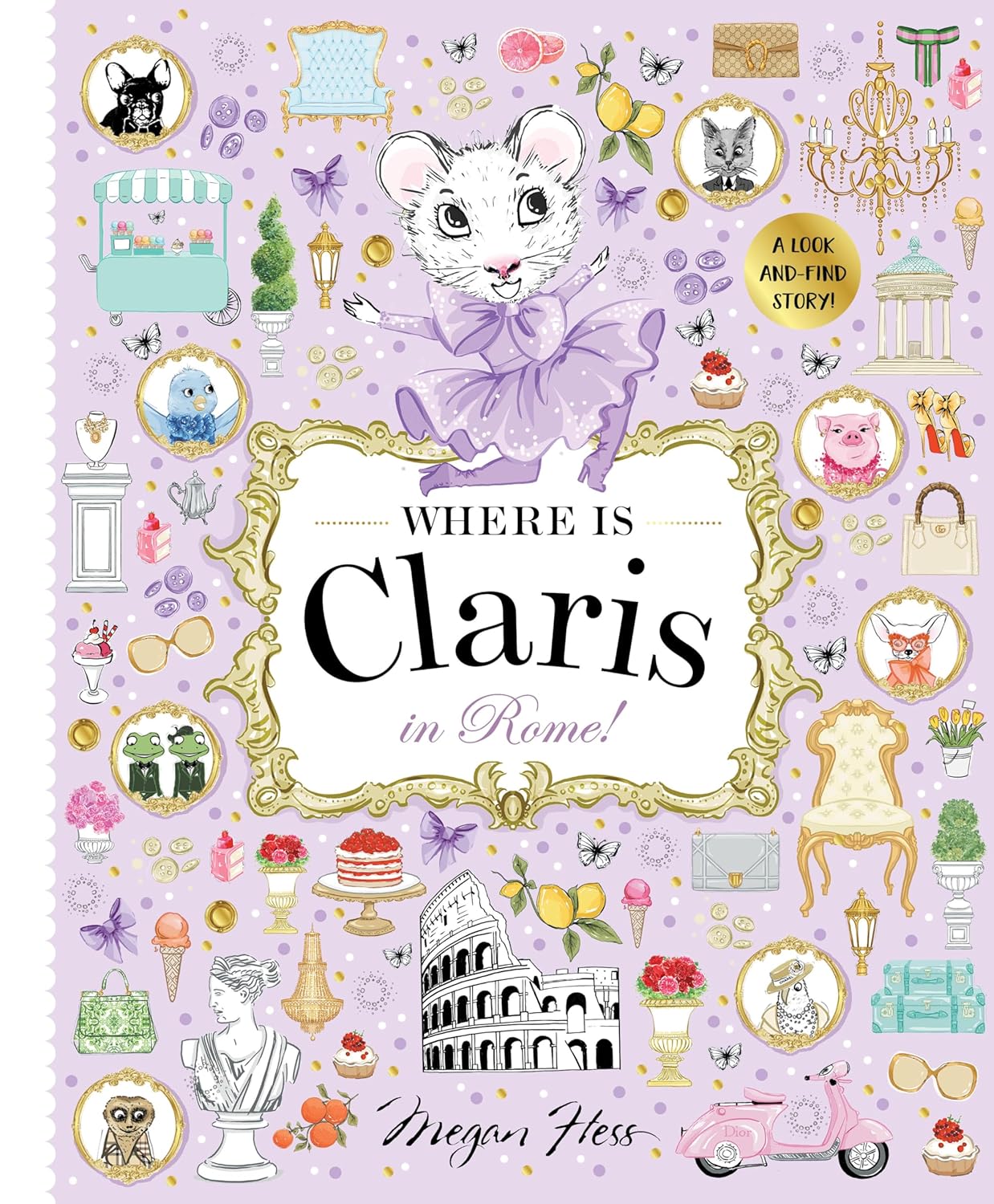 Where is Claris in Rome! - Book