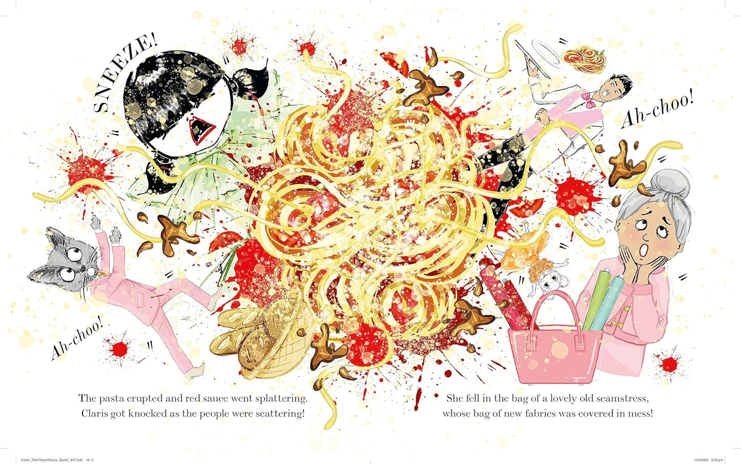 Claris- Pasta Disaster Book