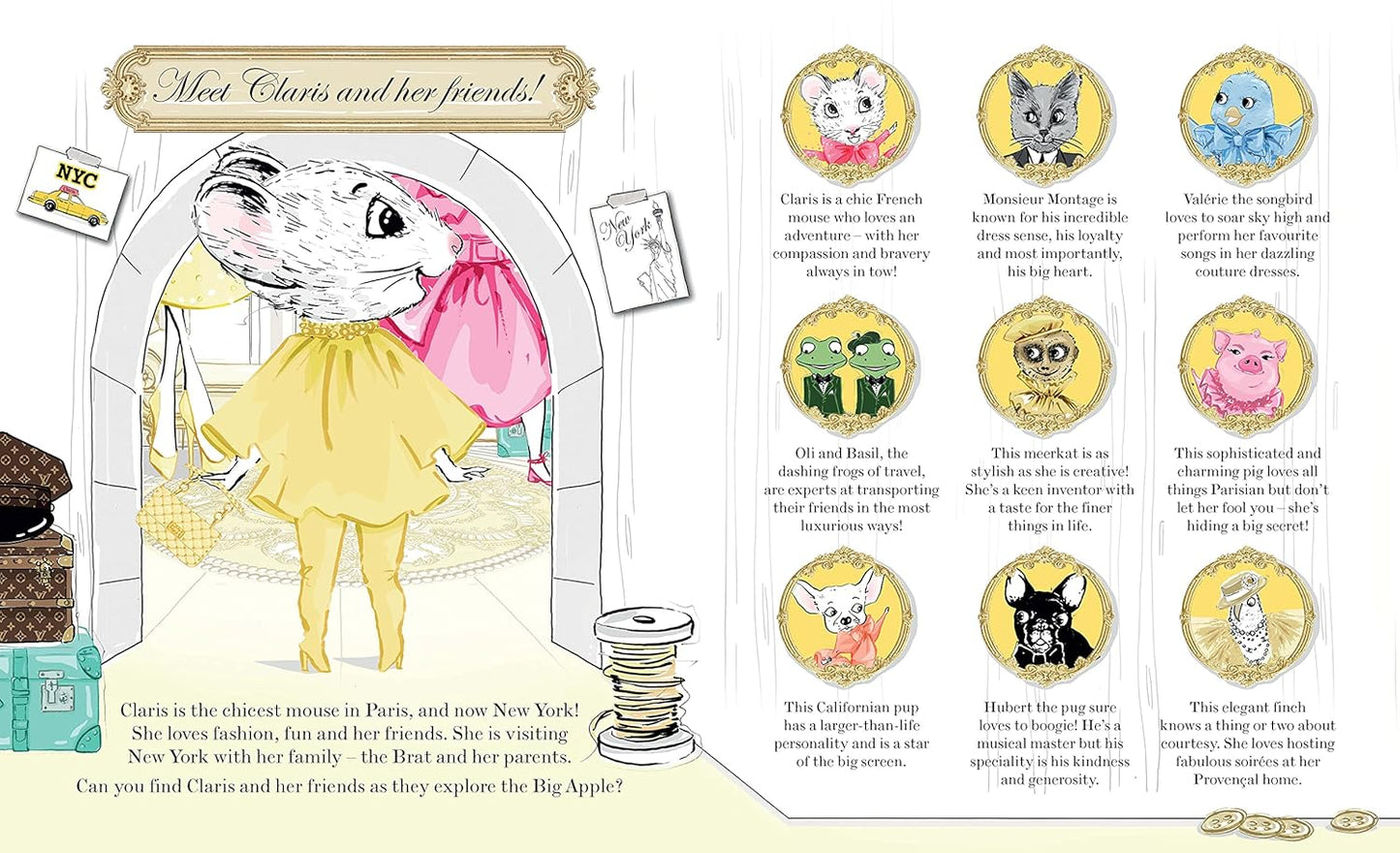 Where is Claris in New York! - Book