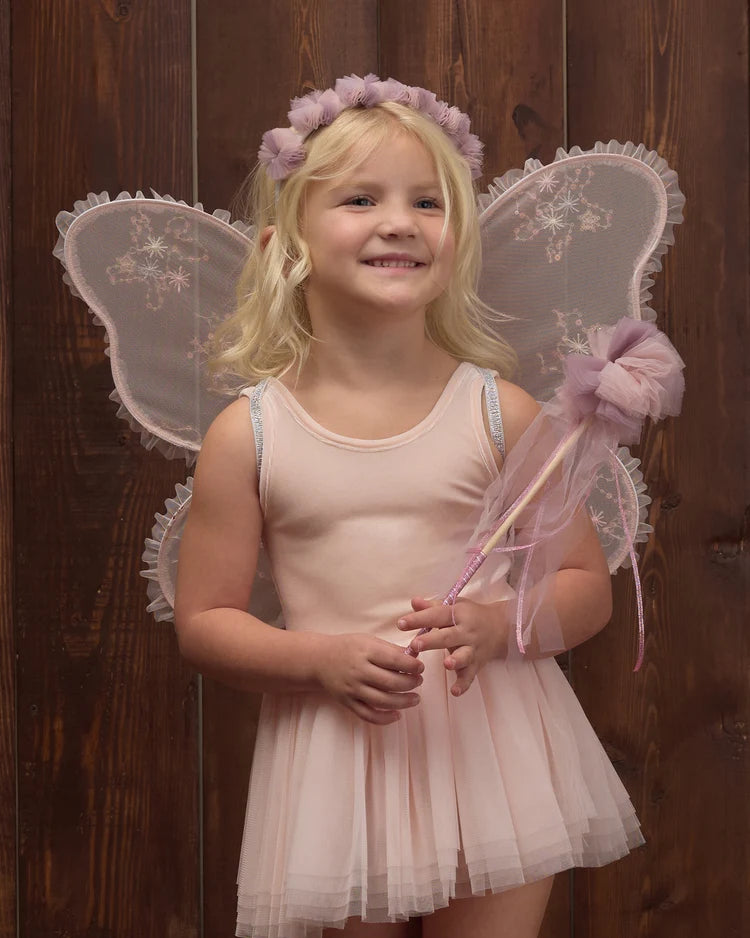 Pom Pom Crown + Wand Sugar Plum