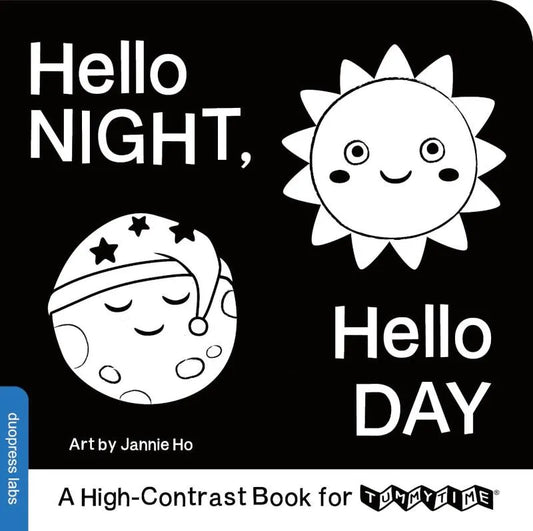 Hello Night, Hello Day: A High-Contrast Book (BB)