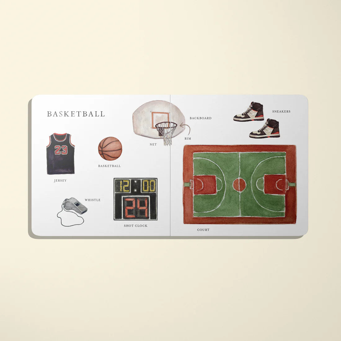 Our Big Book of Sports (Board Book)