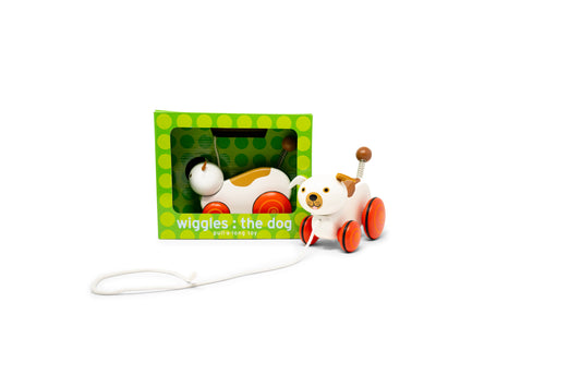 Pull Toy: Wiggles the Dog