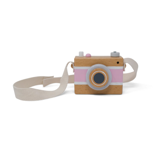 Vintage Camera Music Box - Pink