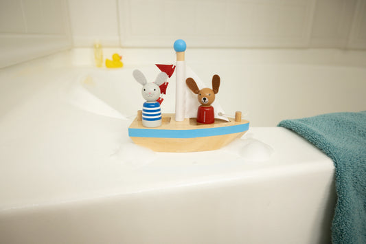 Boats & Buddies: Dog & Bunny