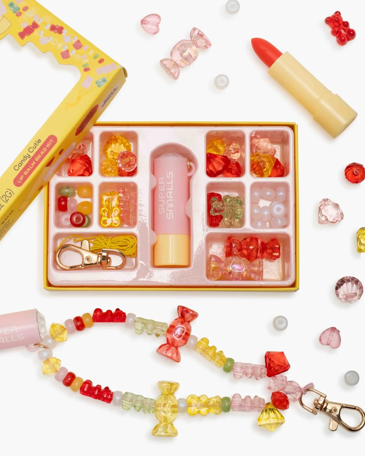 Cute Candy Lip Balm Bead Kit