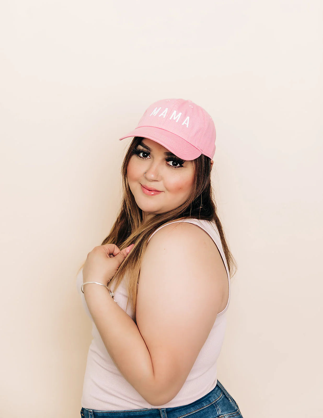 Dusty Rose Mama Hat - Adult