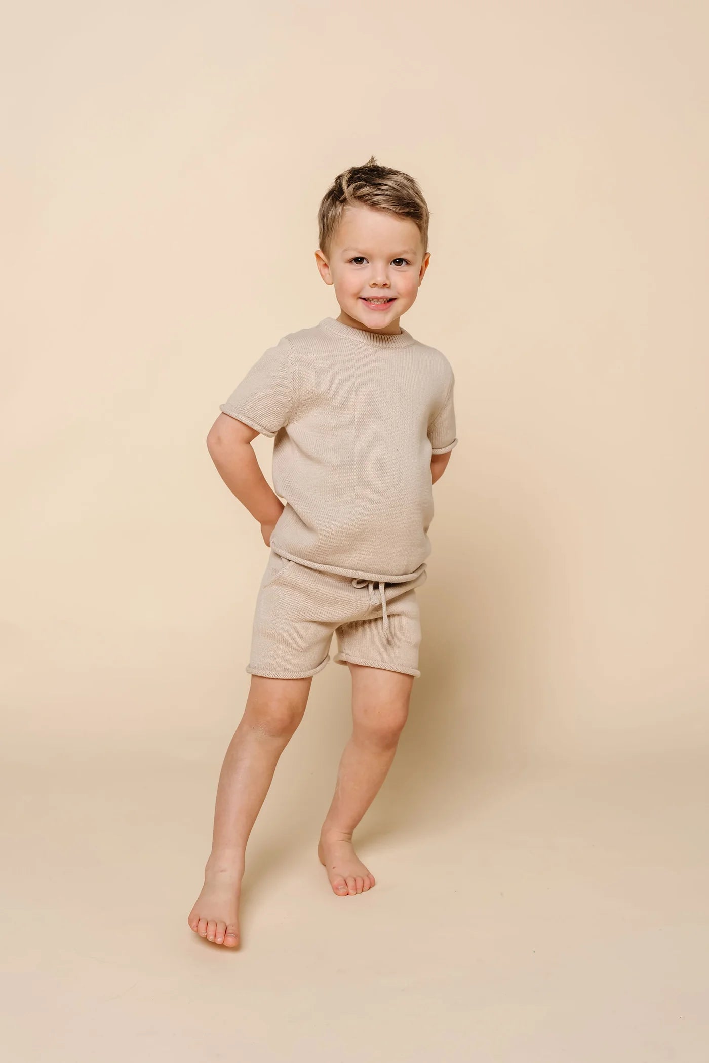 Knit Short Sleeve Tee