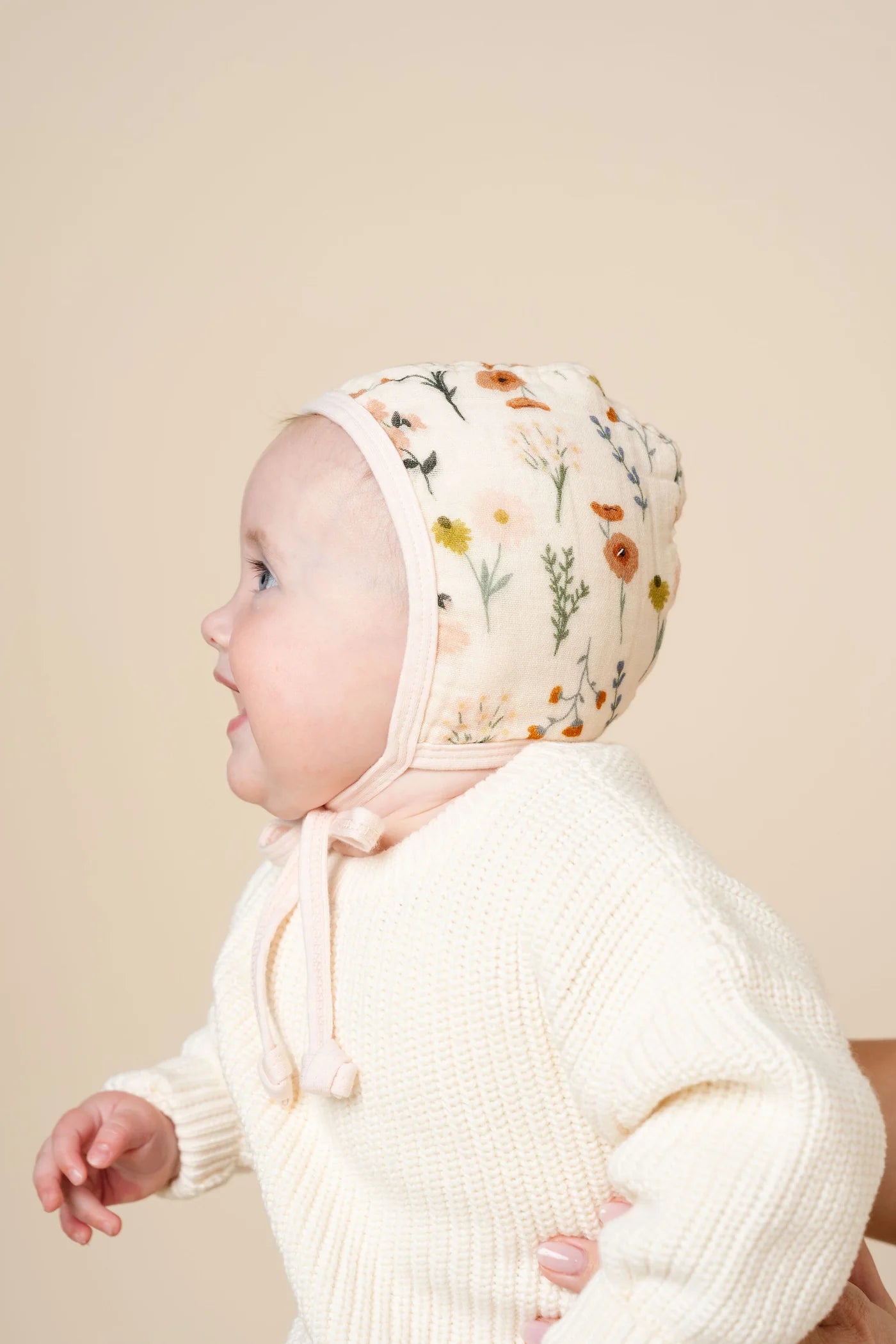 Cloud Muslin Bonnet
