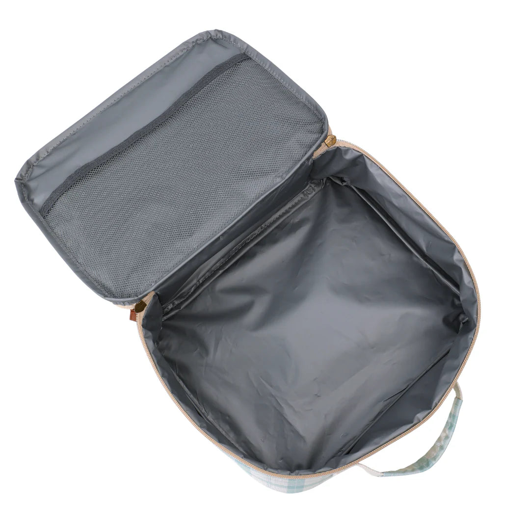 Insulated Lunch Bag - Lille Cottage Club - Fern Plaid