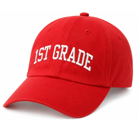 Back-To-School 1st Grade Baseball Hat