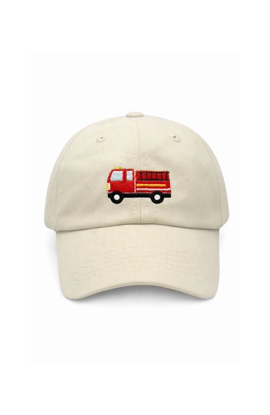 Firetruck Baseball Hat - Baby (0-2Y)