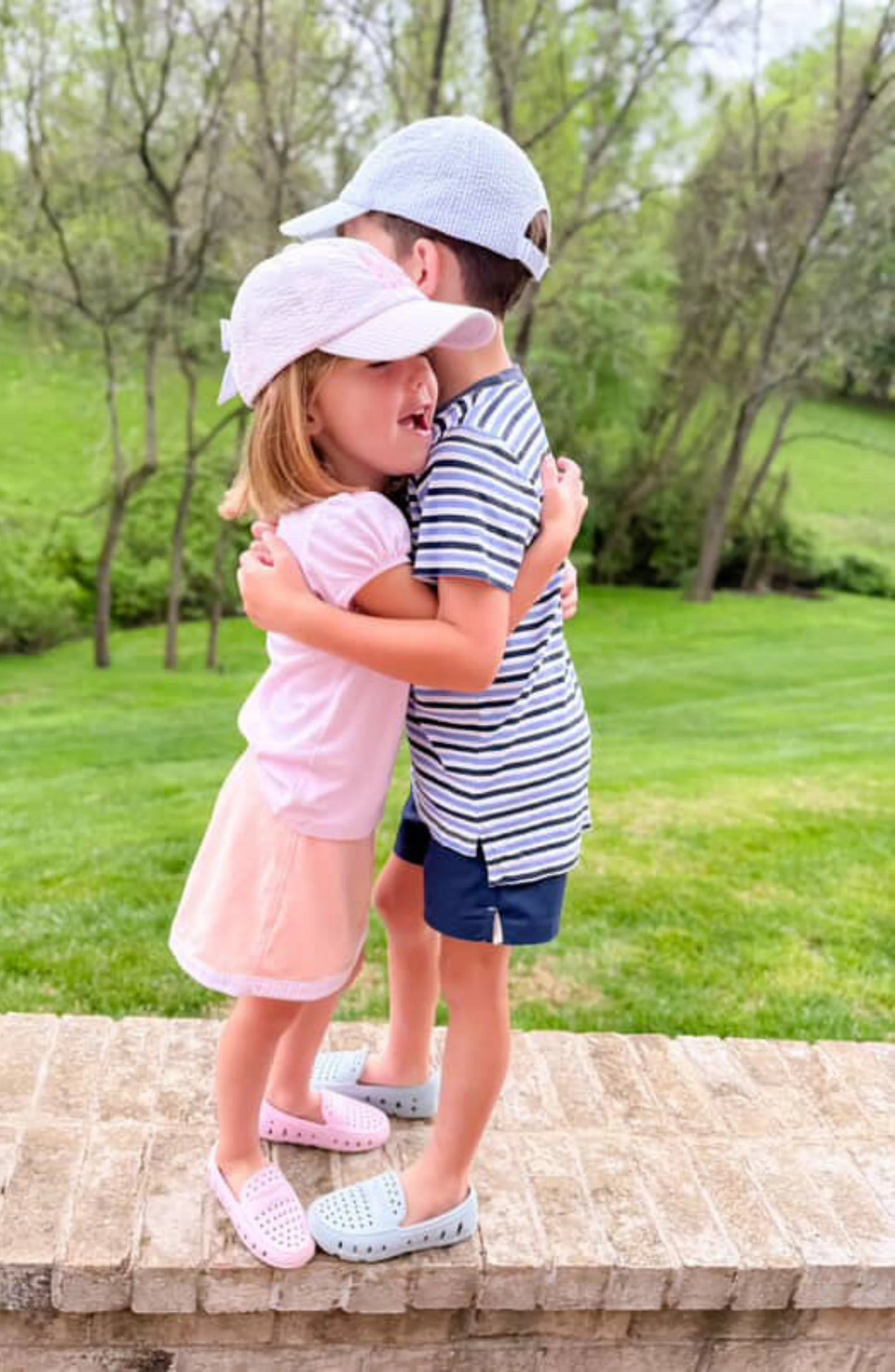 Lil Sis - Pink Stripe - Baby (0-2Y)