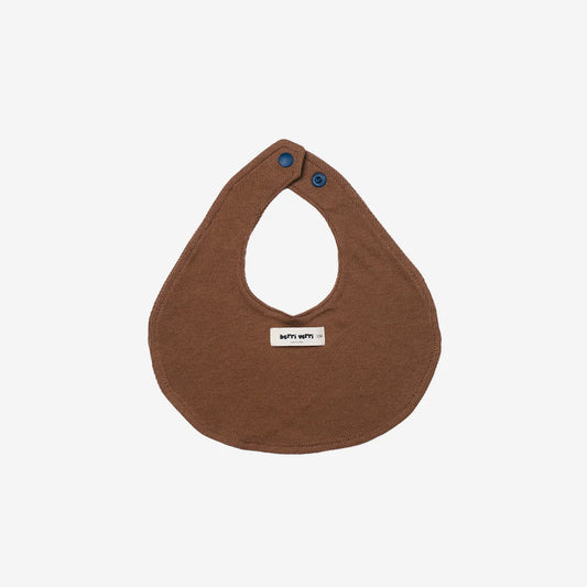 Teo Basic Tencil Bib - Brown