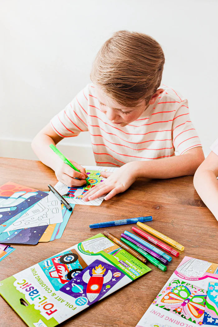 Foil-tastic: Foil Art & Coloring Fun - Awesome Animals