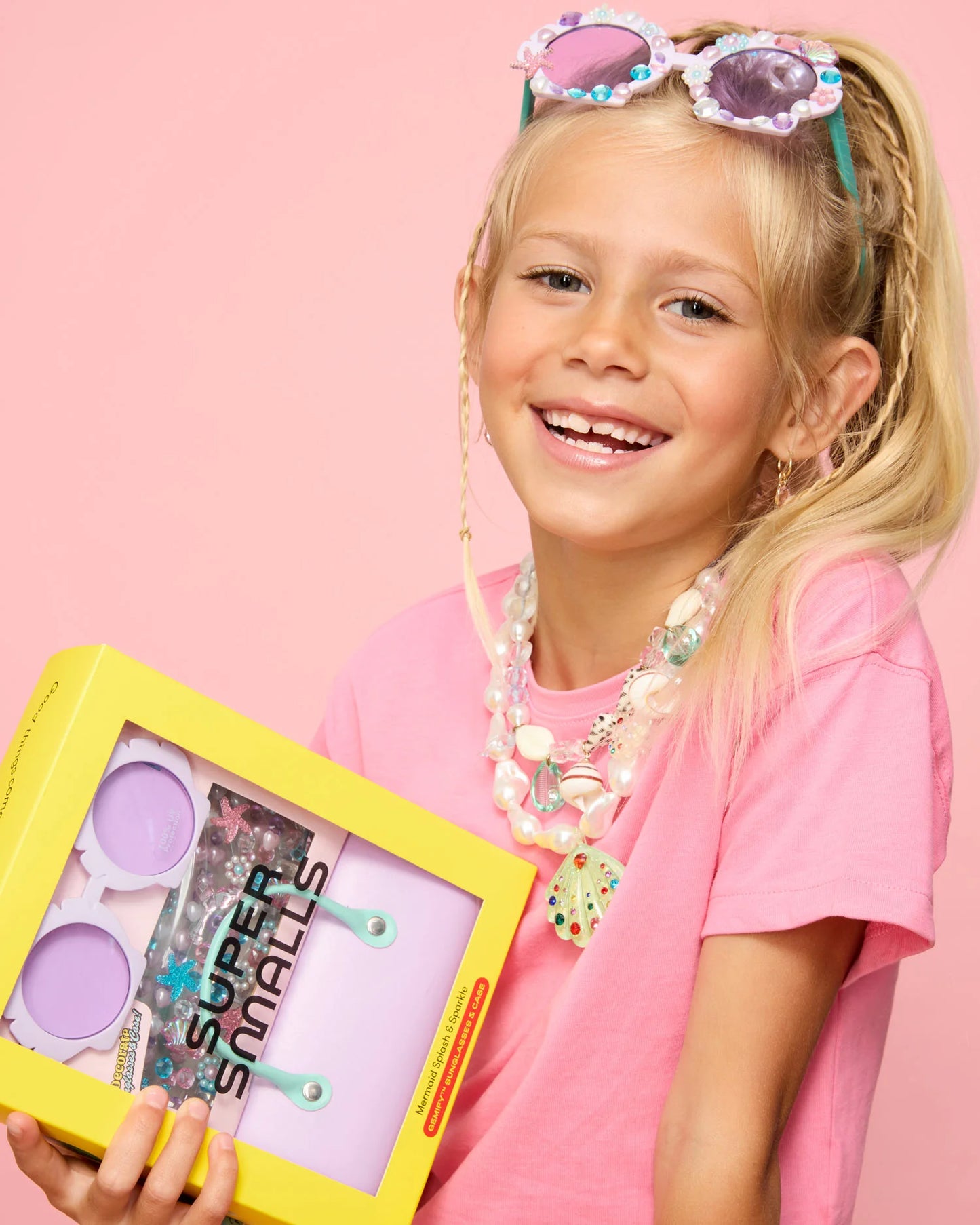 Mermaid Splash and Sparkle Gemify Sunglasses and Case