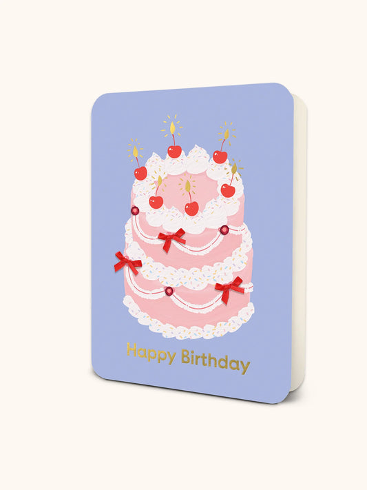 Cherries On Top Deluxe Greeting Card
