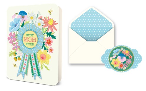 Award Winning Mom Deluxe Greeting Card