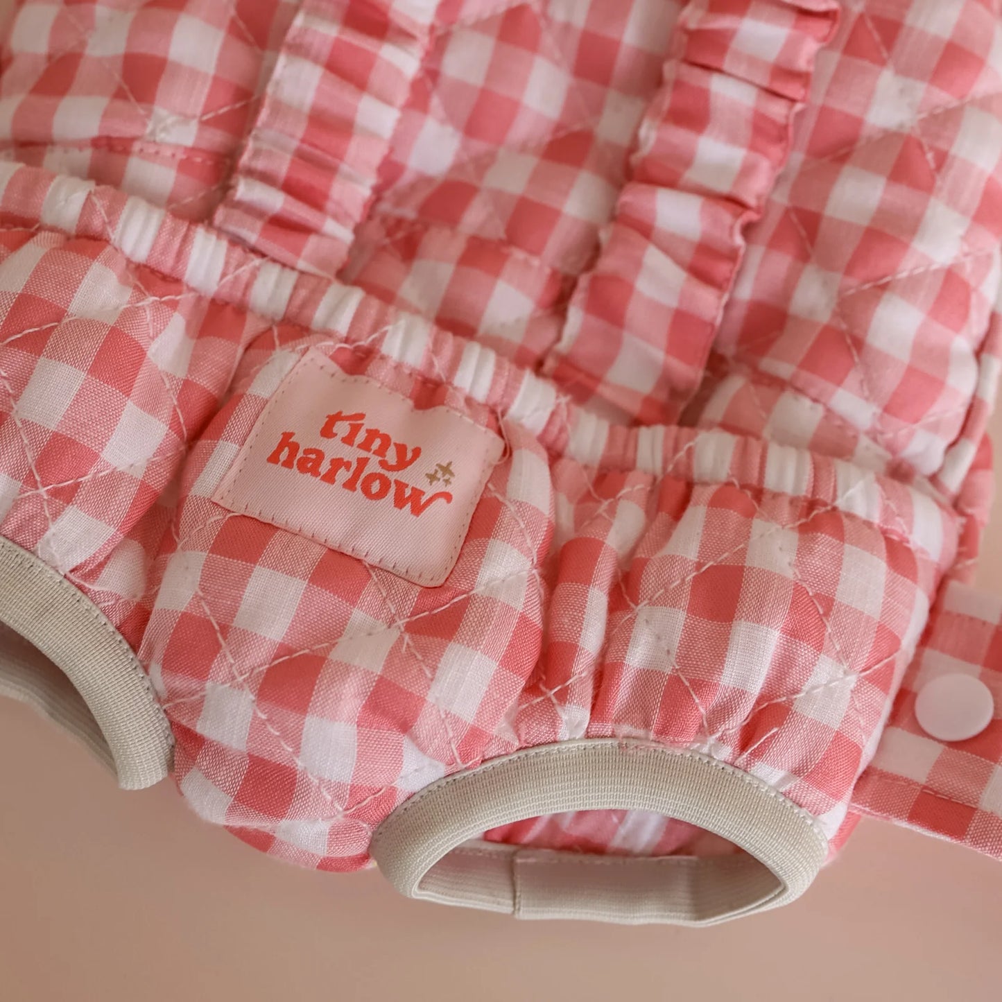 Doll Carrier - Pink Gingham