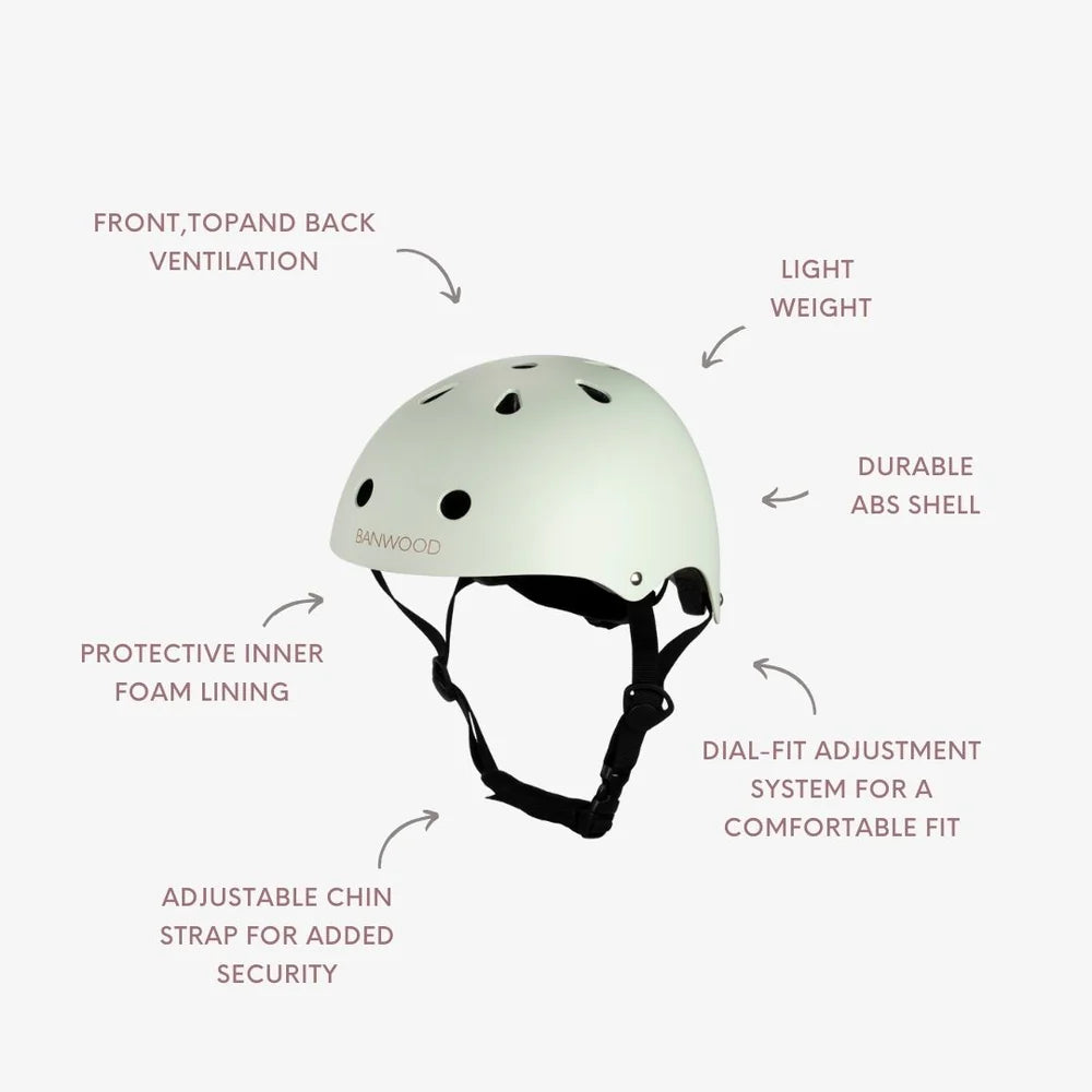 Classic Helmet Banwood - Matte Pale Mint - XS