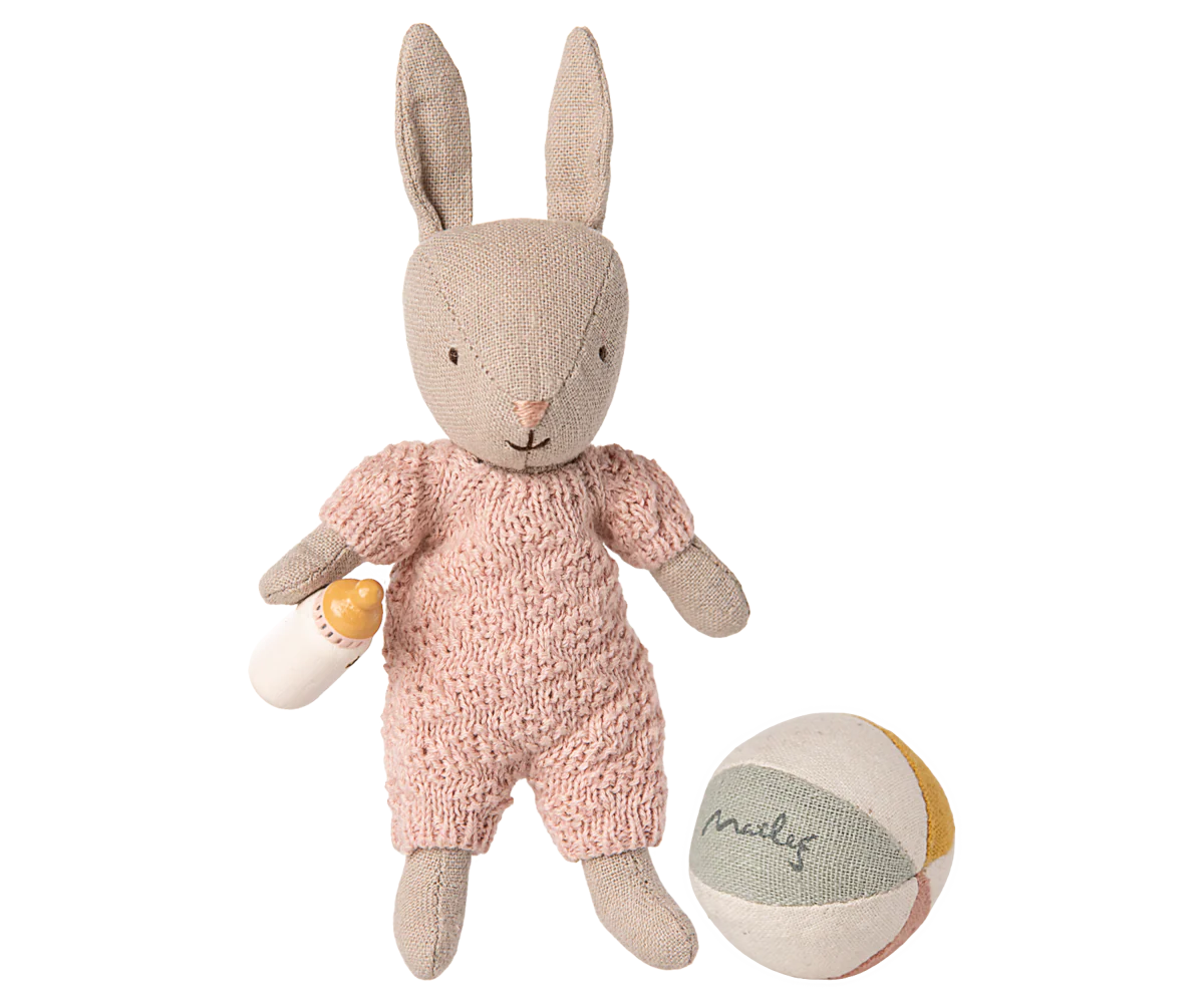 Baby Rabbit Set, Micro - Sand - Rose