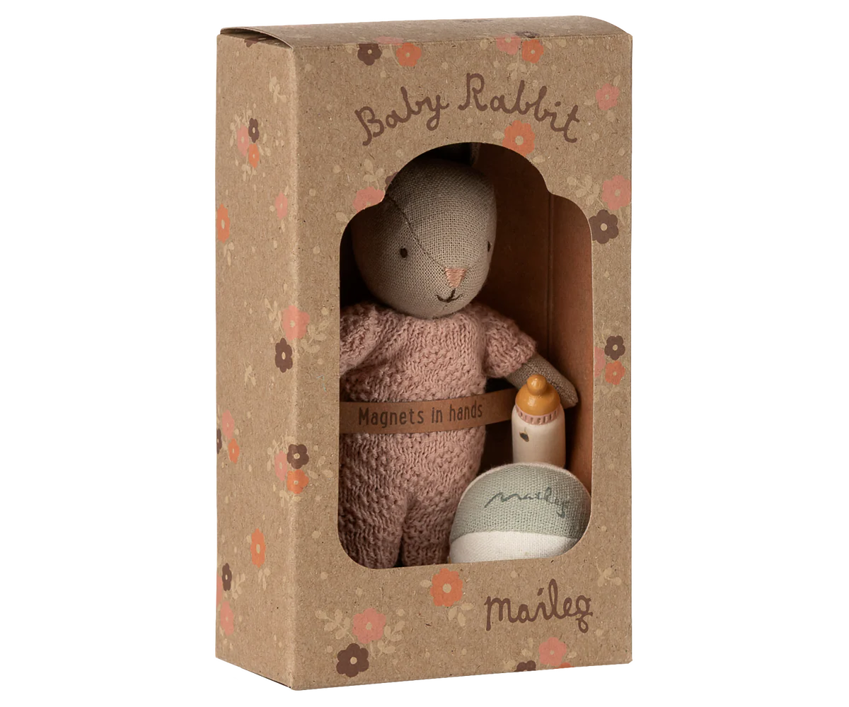 Baby Rabbit Set, Micro - Sand - Rose