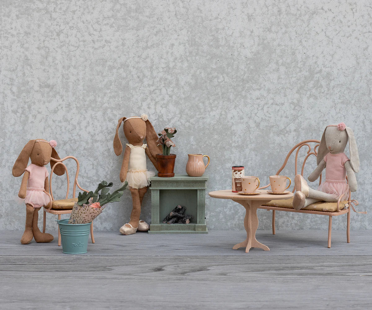 Vintage Bench, Mini - Dark Powder