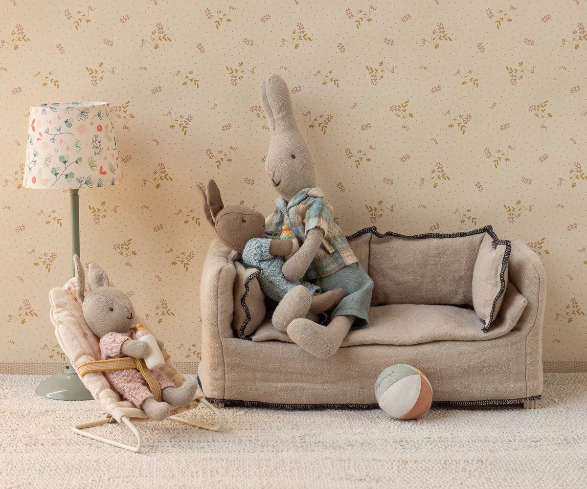 Baby Rabbit Set, Micro - Sand - Rose