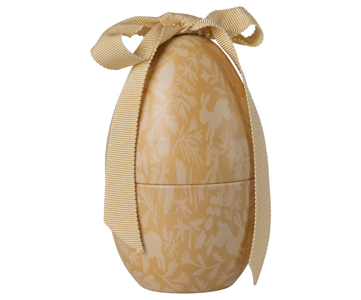 Easter Egg, Small - Cream Yellow