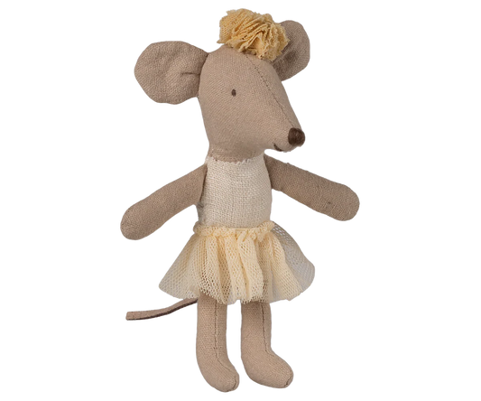 Ballerina Mouse, Little Sister - Off White