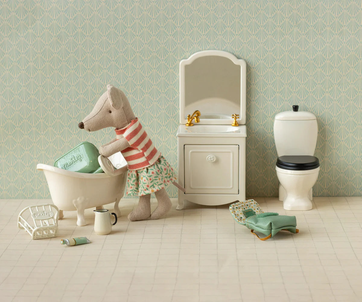 Clothes and bag, Big sister mouse - Green