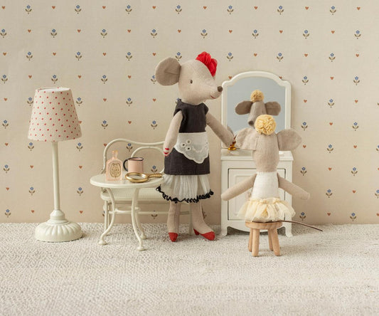 Ballerina Mouse, Little Sister - Off White