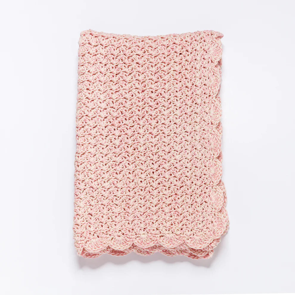 Cotton Heirloom Blanket - Cotton Candy Combo