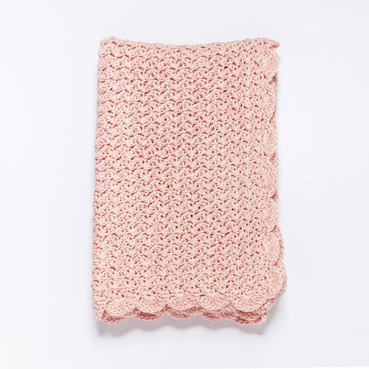 Cotton Heirloom Blanket - Cotton Candy Combo