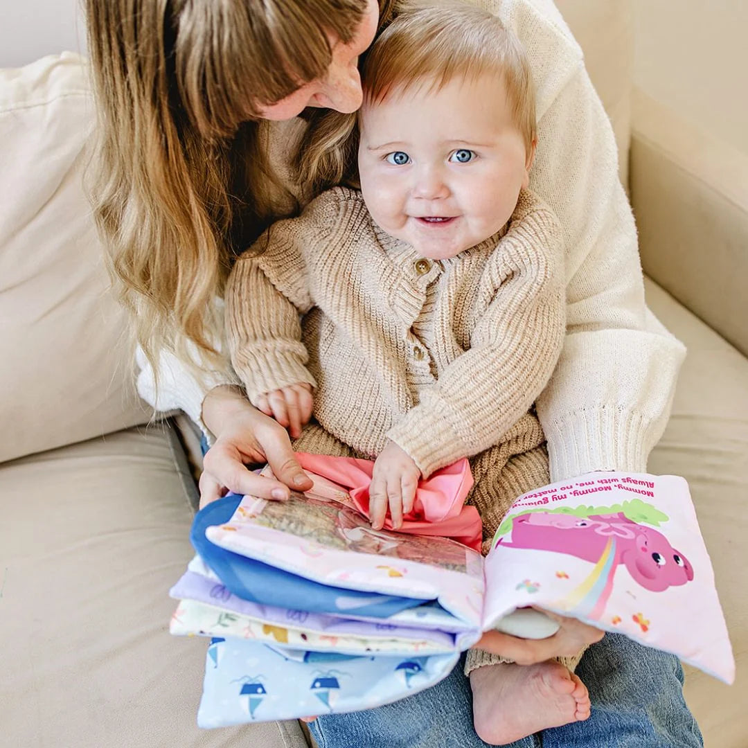 Interactive Soft Crinkle album for Baby - I Love You! - Boxed