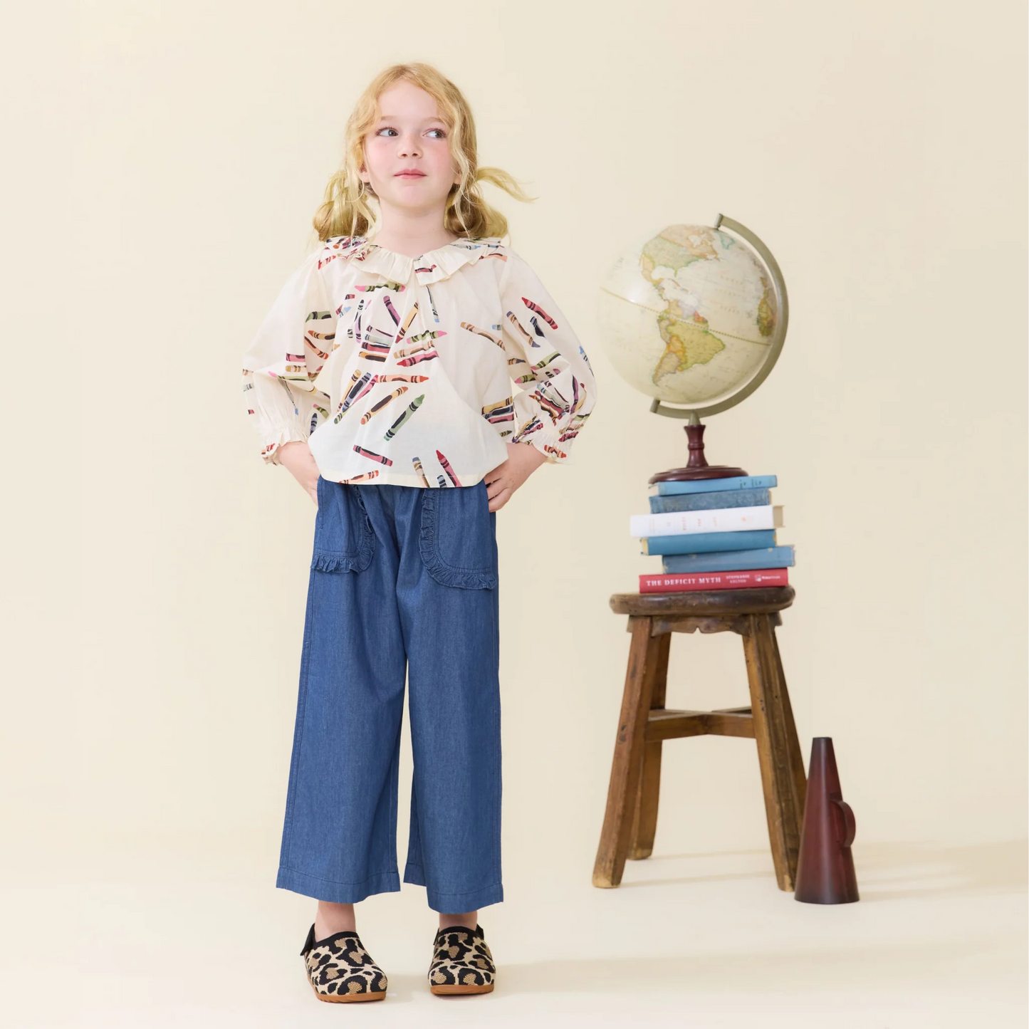 Girls Bailey Ruffle Pant