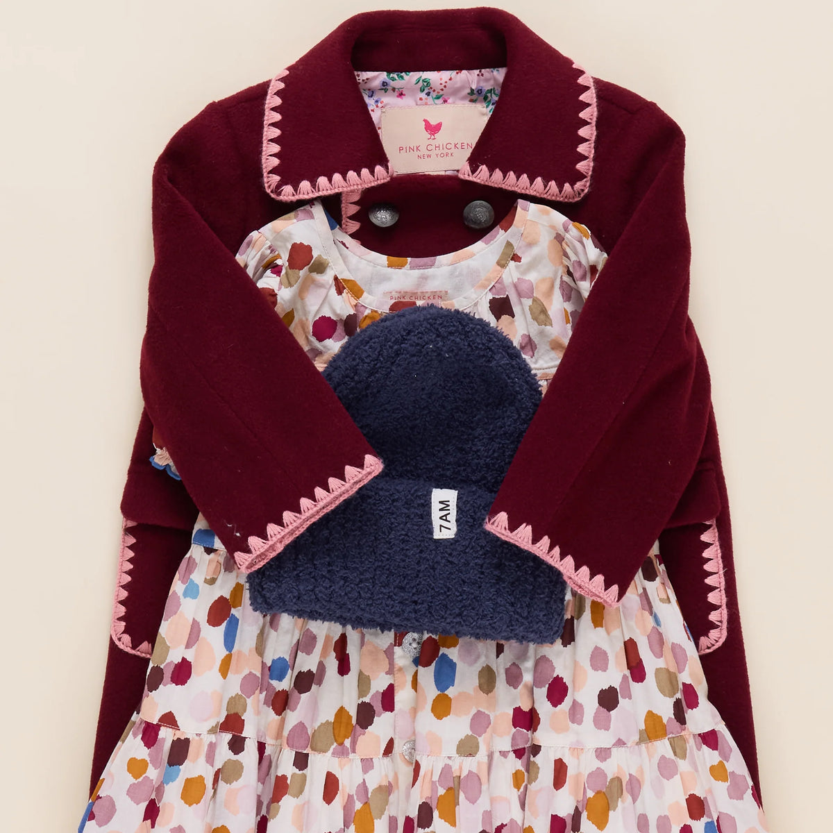 Girls Beck Peacoat
