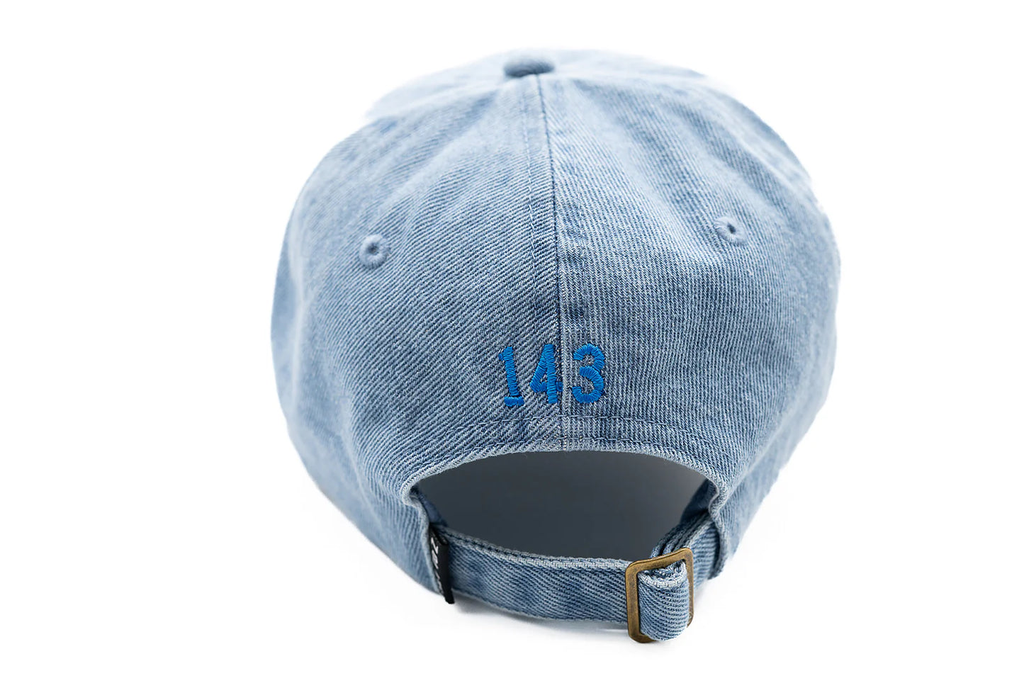 Denim Twin Mom Hat - Adult