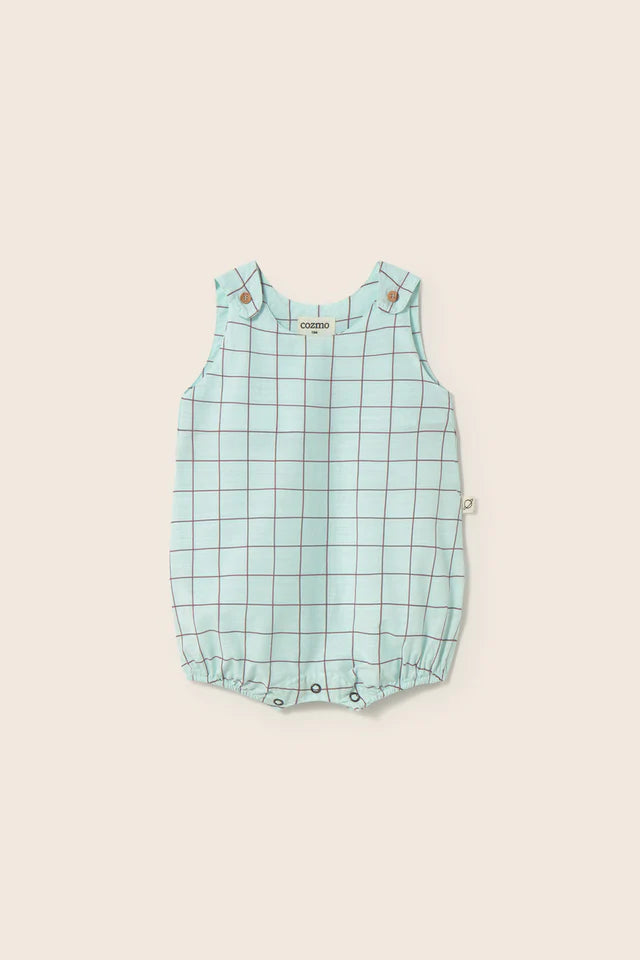 Poplin Baby Romper