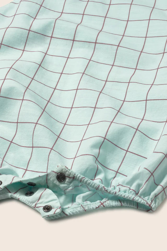 Poplin Baby Romper