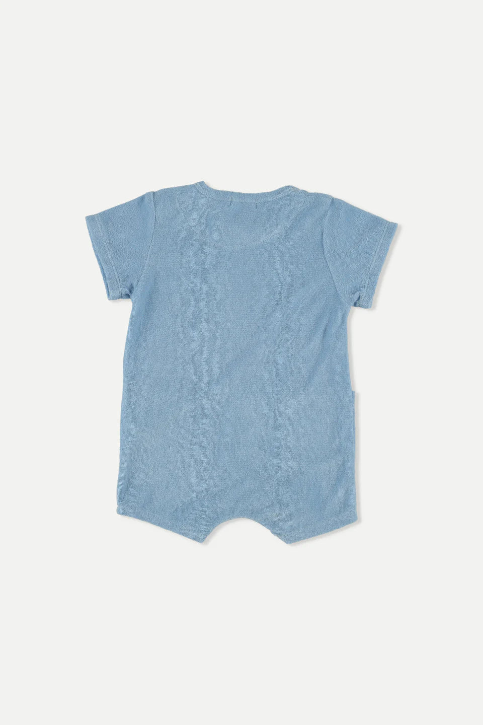 Organic Solid Toweling Baby Jumpsuit