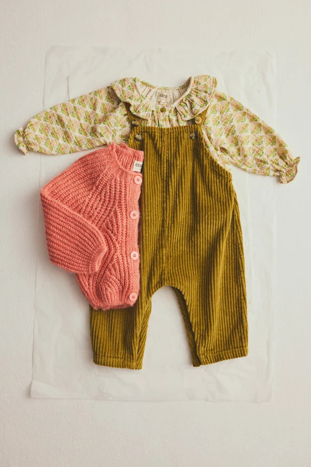 Overalls Dax - Baby Wide Wale Organic Cotton Corduroy Overalls