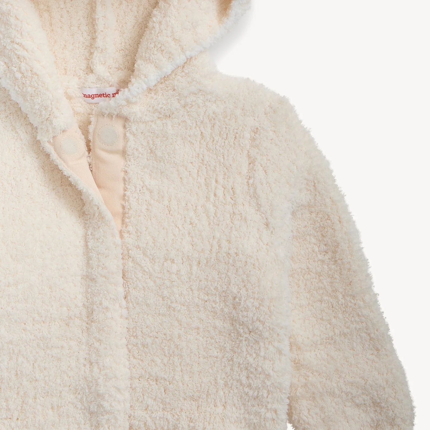 Chenille Cardigan With Hood
