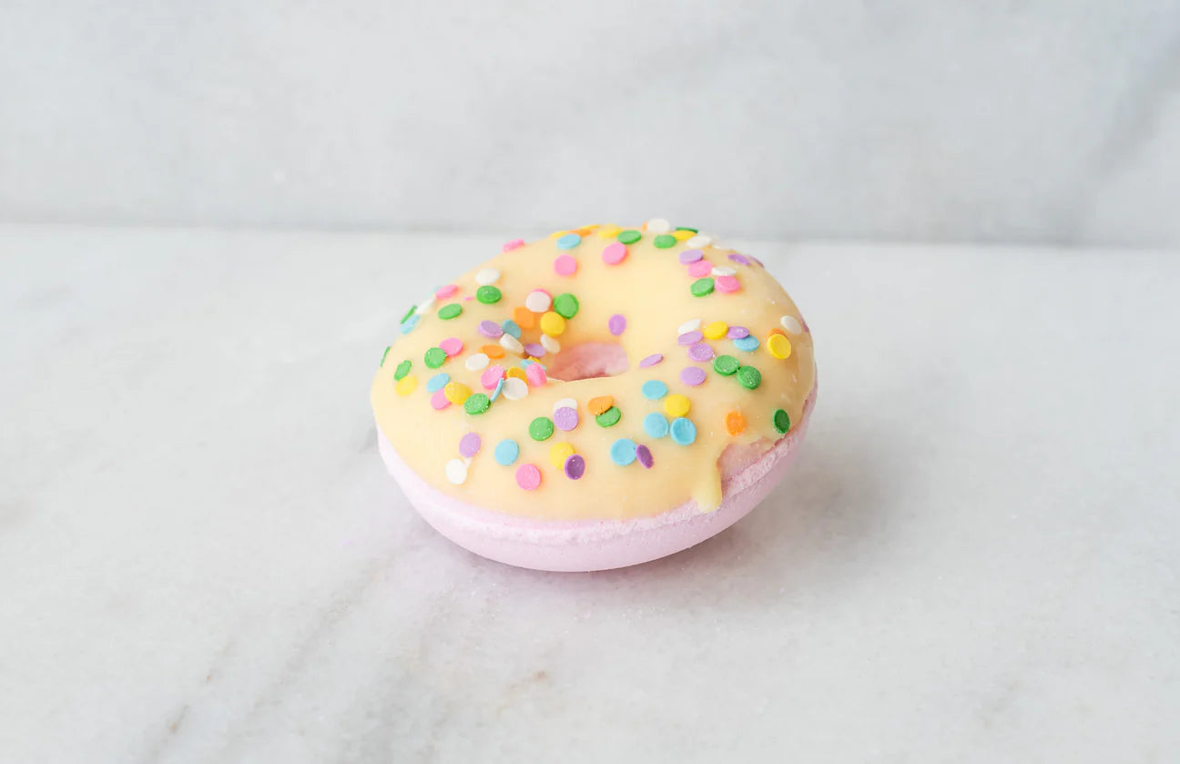 Pink Lemonade Donut Bath Bomb